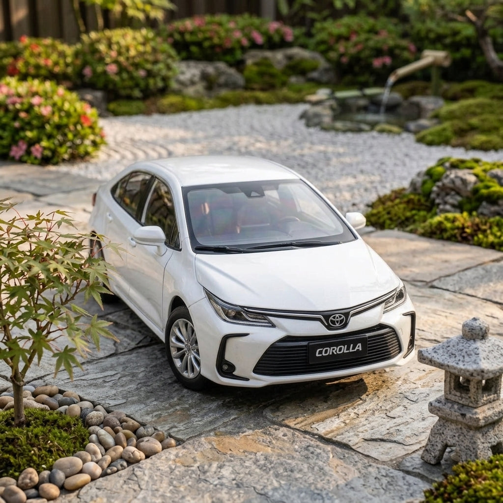 Corolla Toy Car with Smart Sensor Touch High-Quality
