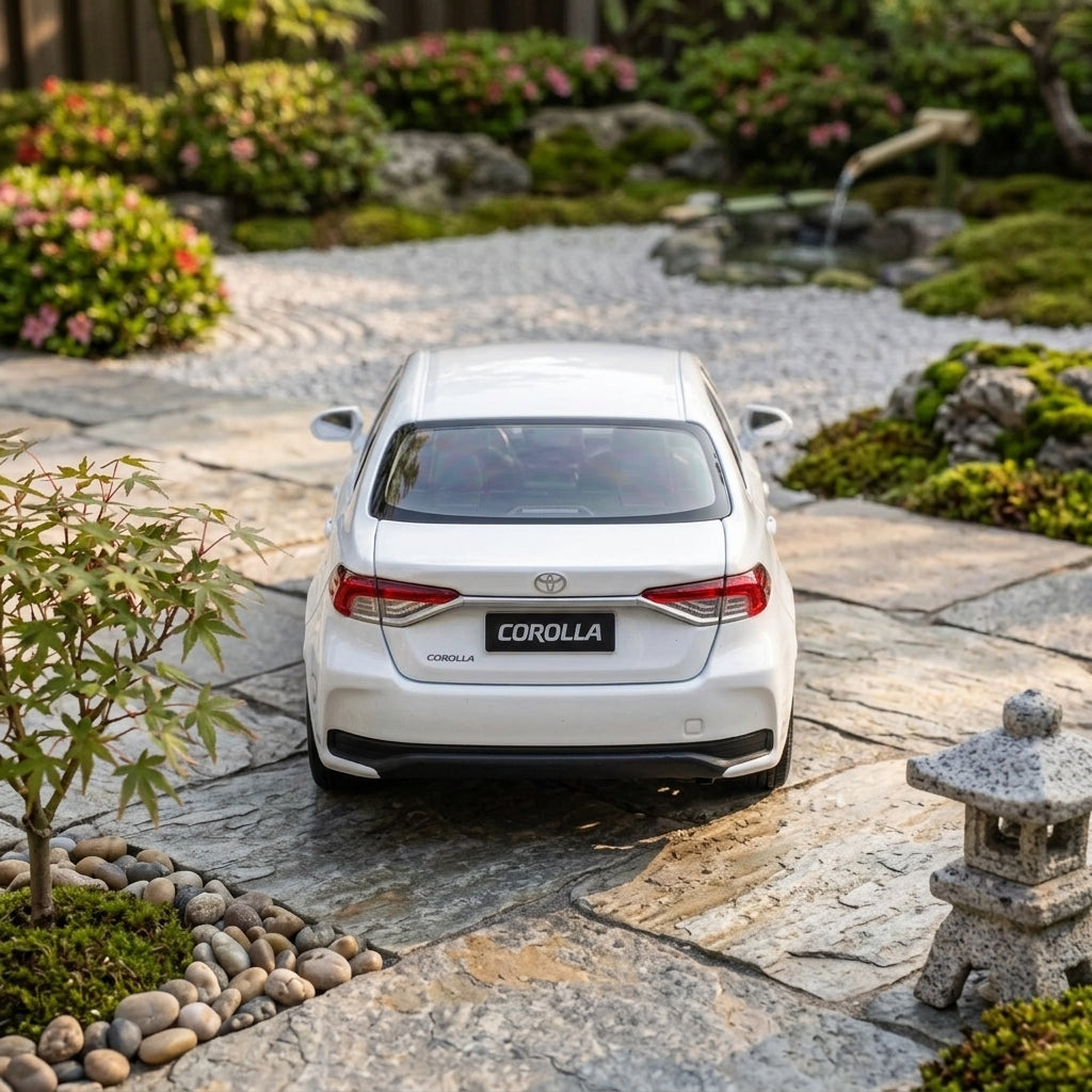 Corolla Toy Car with Smart Sensor Touch High-Quality